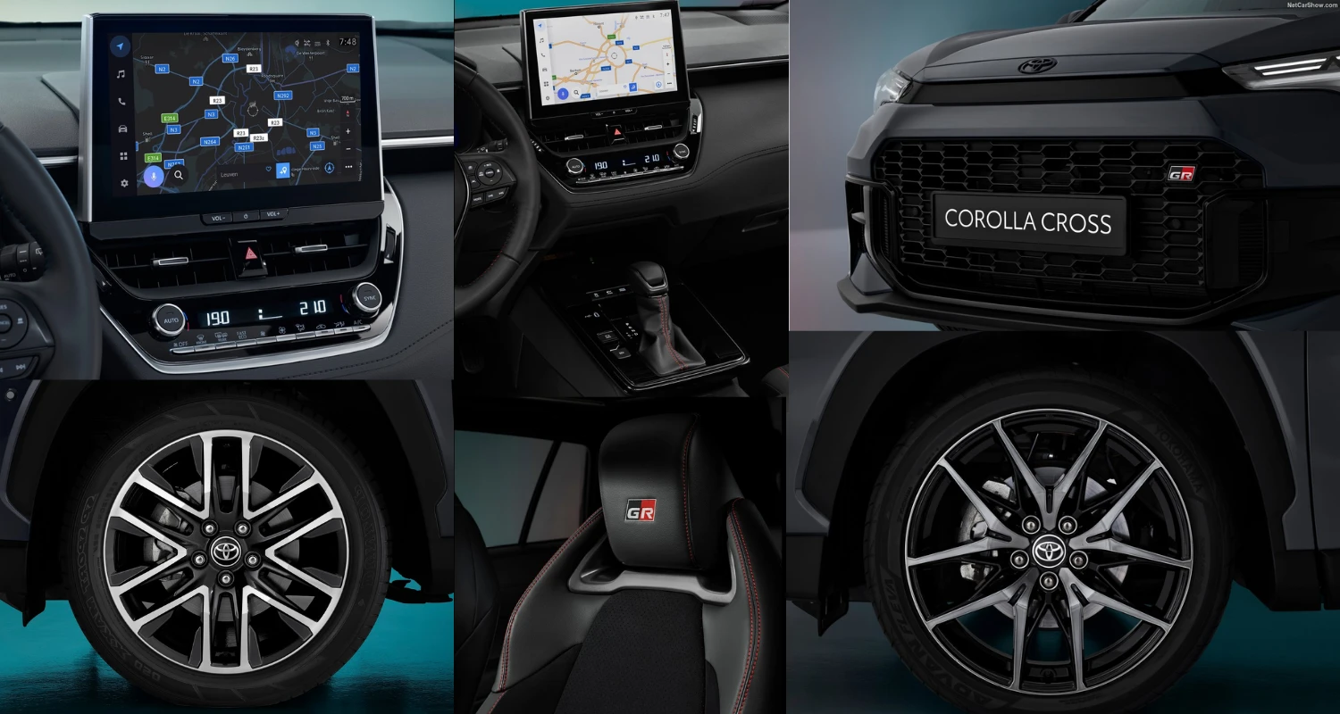 بنر تبلیغاتی چند تکه کرولا کراس 2026