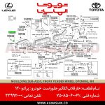 خار فلاپ گلگیر جلو راست پرادو 120 | اصلی تویوتا Prado | کدفنی: 7508560061 | مدل: 2003 - 2009 | خرید و قیمت | فروشگاه لوازم یدکی تویوتا و لکسوس الماسیان-4