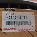 دیسک چرخ جلو NX | اصلی لکسوس ان ایکس | کدفنی: 4351248110 | مدل: 2014-2020 | خرید و قیمت | فروشگاه لوازم یدکی تویوتا و لکسوس الماسیان-7