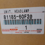 چراغ جلو چپ لندکروز 200 کدفنی 8118560F20 (2)