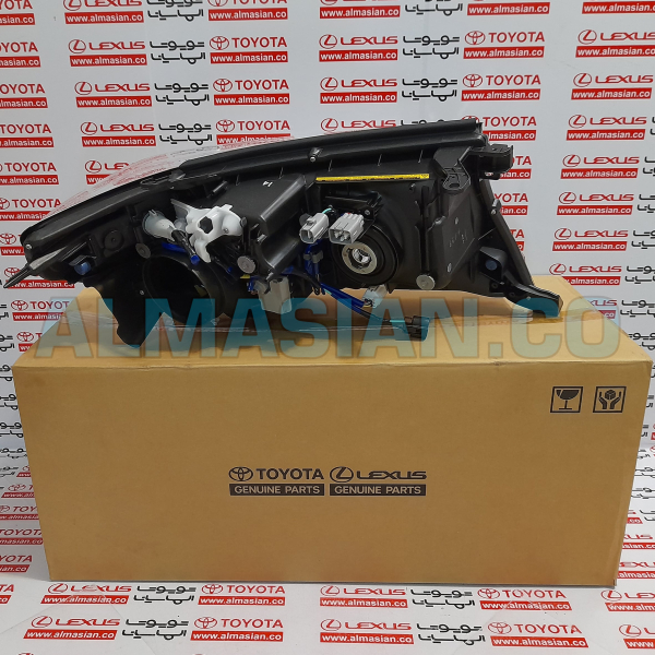 چراغ جلو چپ لندکروز 200 کدفنی 8118560F20 (8)